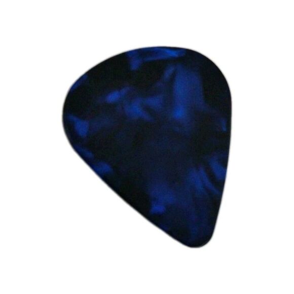 Carlo Robelli0.71mm Guitar pick Blue and Black Marbling - Picture 2 of 10